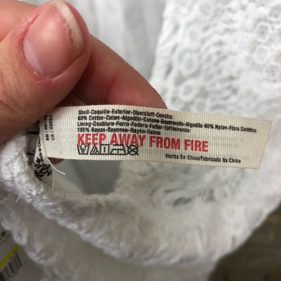 Free People NWT  White Lace Shower Dress - Picture 8 of 8